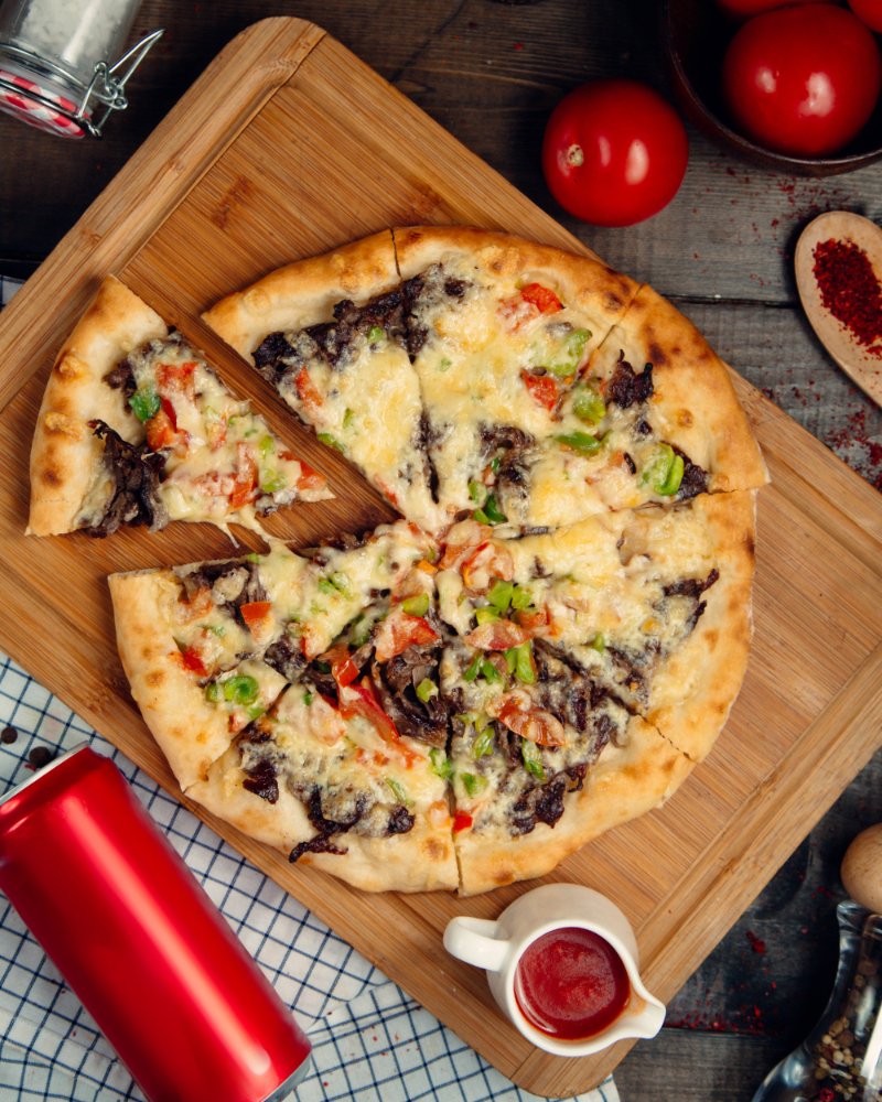 Philly Steak Pizza 