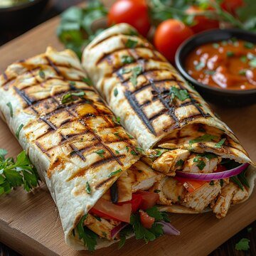 Grilled Chicken Wrap