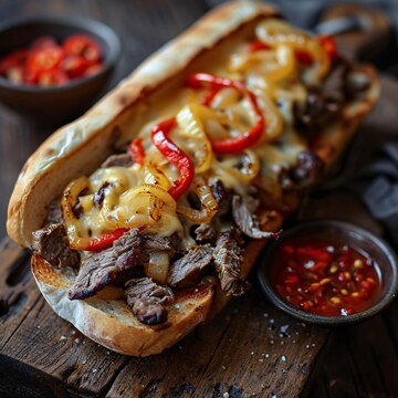 Buffalo Chicken </br>Cheesesteak Sub   