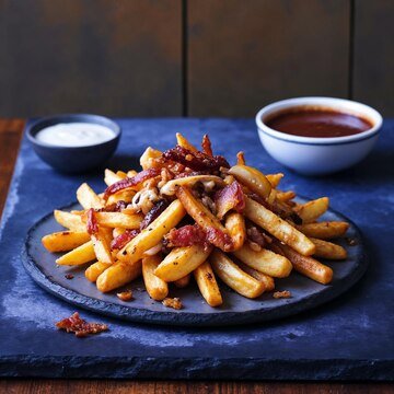 Bacon Cheese Fries 