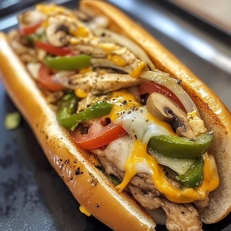Chicken Cheesesteak Sub 