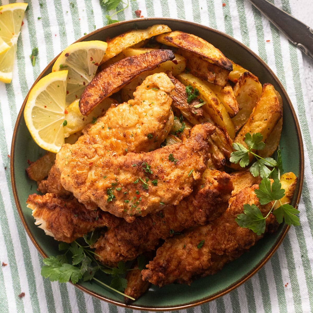Chicken Tenders with Fries